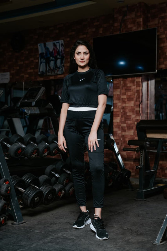 Black Signature Track Suit